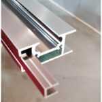 Шторки скляні на ванну розсувні KOER SR BS06-120x150-TR-07 прозоре скло EASY CLEAN 6мм графіт (KR5947)
