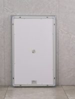 Дзеркало MIXXUS HARD MR06-50x80 з LED Touch, Anti-fog, димером, рег. яскравості, годинником (MI6011)