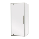 Душова кабіна без піддону MIXXUS PREMIUM BEVEL SC01-90x90x195-TR CHROME прозоре скло 6мм (MI6863)