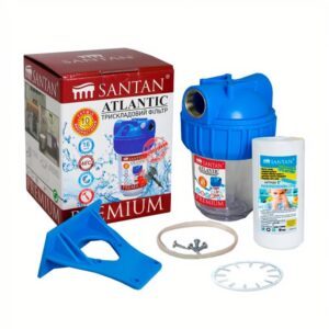 Фільтр для очищення води SANTAN ATLANTIC 3PS, 1" (з картриджем)