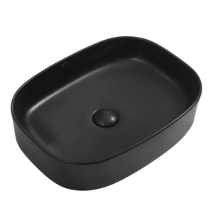 Раковина накладна MIXXUS PREMIUM BEVEL-0103 BLACK 510х370х120mm (MP6520)
