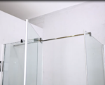 Душова кабіна без піддону KOER SR SC02-120x90x200-TR-01 прозоре скло EASY CLEAN 8мм хром (KR5354)