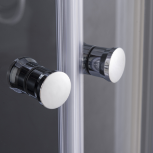 Душова кабіна з низьким піддоном MIXXUS CUBIC SCT01-100x100x195-FB CHROME матове скло 4мм (MI6904)
