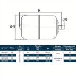 Гідроакумулятор 50 л Suntermo 10 bar