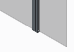 Душова перегородка Walk-In KOER SR SP03-120x200-TR-01 прозоре скло EASY CLEAN 8мм хром (KR5398)