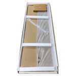 Двері у нішу розпашні KOER SR SD04-100x200-TR-01 прозоре скло EASY CLEAN 10мм хром (KR5386)