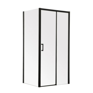 Душова кабіна без піддону MIXXUS PREMIUM DIVERSE SC03-120x80x195-TR BLACK прозоре скло 6мм (MI6868)