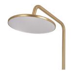 Душова колона зі змішувачем ZERIX REX-009-J BRUSHED GOLD з нерж. сталі (Колір матове золото) (ZX6125)
