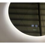 Дзеркало ZERIX SOLO MC02-80 з LED Touch, Anti-fog, димером, рег. яскравості (ZX6066)