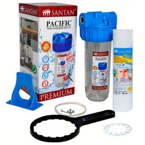 Фільтр для очищення води SANTAN Pacific 3PS, 1" (з картриджем)