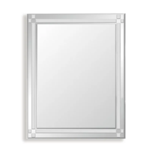 Дзеркало настінне ZERIX FONTE MRZ10-60x80-REVERSE прямокутне з декором (ZX5640)