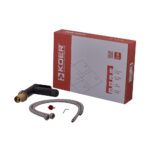 Змішувач для умивальника KOER KB-10028-05 (Колір чорний) (KR5290)