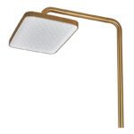 Душова колона MIXXUS PREMIUM VIRGO 009-J BRUSHED GOLD з термостат. змішувачем, 3 функції (Колір матове золото) (MI6649)