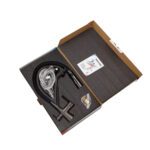 Змішувач для кухні MIXXUS PREMIUM MAGNET 021 GRAPHITE REFL.BLACK з гнучким виливом з виходом для питної води (Колір графіт+вилив чорний) (MI6975)