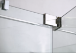 Душова кабіна без піддону KOER SR SC02-120x90x200-TR-01 прозоре скло EASY CLEAN 8мм хром (KR5354)