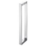 Душова кабіна без піддону KOER SR SC02-120x90x200-TR-01 прозоре скло EASY CLEAN 8мм хром (KR5354)