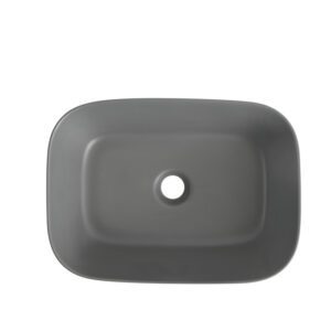 Раковина накладна MIXXUS PREMIUM DIVERSE-0116 GRAY 455x330x135mm (MP6651)
