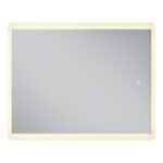 Дзеркало MIXXUS PREMIUM OLIVARY MR19-90x70-REVERSE з LED Touch, Anti-fog, димером (3-6,5kK) (MP6630)