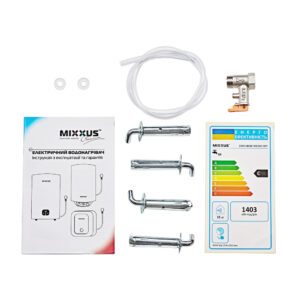 Водонагрівач "Циліндр" MIXXUS EWH-08100 ROUND DRY накопичувальний 100 л, сухий тен 2 kW (WH0610)