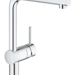 Змішувач для кухні з висувним виливом Grohe Minta (32168000)