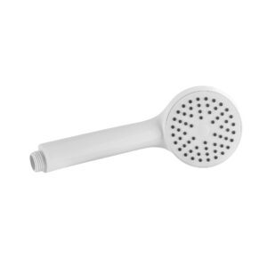Змішувач для душа PLAMIX CEZAR-003 SET WHITE (з шлангом, лійкою та кронштейном) (Колір білий) (PM0665)