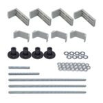 Бокс душовий з гідромасажем з високим піддоном MIXXUS STRONG SBH01-90x90x215-FB SATIN матове скло 4мм (MI6888)
