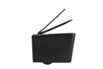 Унітаз підвісний MIXXUS PREMIUM QUADRO-0302-R BLACK 530х360х365mm система змиву RIMLESS (MP6455)