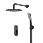 Душова система вбудована KOER KB-62028-05, 2 функції (Колір чорний) (KR6009)