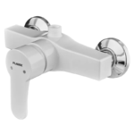 Змішувач для душа PLAMIX MARIO-003 WHITE (без шланга та лійки) (Колір білий) (PM0011)