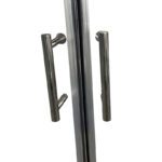 Душова кабіна без піддону KOER SR SC04-100x100x195-TR-01 прозоре скло EASY CLEAN 5мм хром (KR5361)