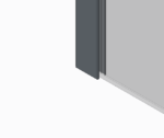 Душова перегородка Walk-In KOER SR SP02-100x200-TR-12 прозоре скло EASY CLEAN 8мм матове золото (KR5396)