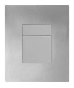 Панель змиву KOER KT-0607-01 157x198x3mm пластикова, кнопка квадратна (колір хром) (KR5344)