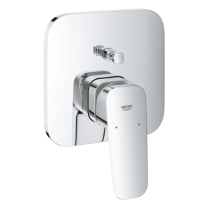 Одноважільний змішувач із перемикачем на 2 положення Grohe Cubeo (1017780000)