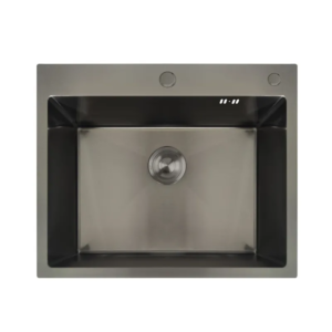 Мийка з нерж. сталі MIXXUS MH6050 GRAPHITE (3.0/0.8) (Колір графіт) (MX1933)