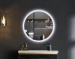Дзеркало MIXXUS PLAIN MC10-60 з LED Touch, Anti-fog, димером, рег. яскравості, годинником (MI6013)