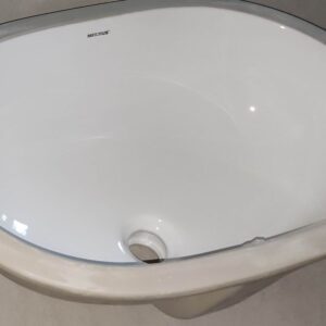 Раковина врізна під стільницю MIXXUS PREMIUM ELLIPSE-1701 570х385х205mm (перелив) (MP6566)