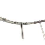Душова кабіна без піддону KOER SR SC04-90x90x195-TR-02 прозоре скло EASY CLEAN 5мм SS COLOR (KR5682)