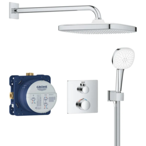 Душова система прихованого монтажу з термостатом Grohe Grohtherm (34871000)