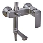 Душова колона зі змішувачем HAIBA KUBUS 009-J GRAPHITE (Колір графіт) (HB4005)