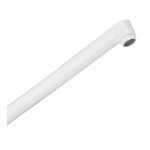 Змішувач для ванни PLAMIX OSCAR-006 EURO SET WHITE (зі шлангом, лійкою та кронштейном) (Колір білий) (MX1895)