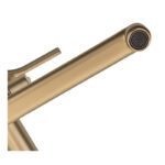 Душова колона зі змішувачем ZERIX REX-009-J BRUSHED GOLD з нерж. сталі (Колір матове золото) (ZX6125)