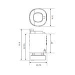 Сервопривід Koer KR.1342 - M30x1.5 (KR4968)