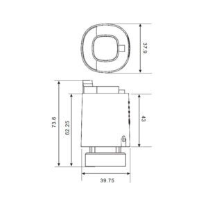 Сервопривід Koer KR.1342 - M30x1.5 (KR4968)