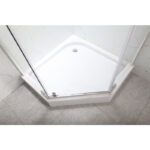 Душова кабіна з низьким піддоном MIXXUS LINES SCT01-90x90x198-TR CHROME прозоре скло 6мм NEW (MI8370)