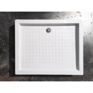Душовий піддон з сифоном прямокутний MIXXUS HARD ST01-100x80x13 діаметр зливу 52 мм NEW (MI8430)