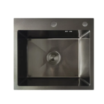 Мийка з нерж. сталі MIXXUS MH5045 DECOR GRAPHITE (3.0/0.8) (колір графіт) (MI8310)