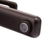 Змішувач для умивальника високий KOER KB-11031-05 (Колір чорний) (KR5434)