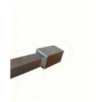 Шторки скляні на ванну розсувні KOER SR BS06-120x150-TR-07 прозоре скло EASY CLEAN 6мм графіт (KR5947)