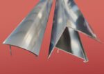 Двері у нішу розсувні KOER SR SD05-140x200-TR-01 прозоре скло EASY CLEAN 6мм хром (KR5406)