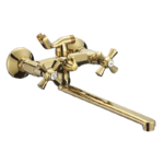 Змішувач для ванни MIXXUS PREMIUM RETRO GOLD-140 (Колір золото) (MI5849)